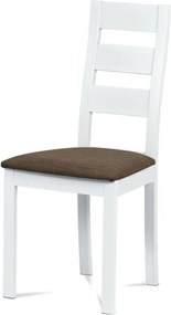 Sconto Jedálenská stolička DIANA biela/hnedá