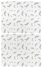 Vianočné látkové prestieranie 2 ks 35x45 cm Delicate Green – Butter Kings