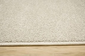 Metrážny koberec Piccadilly 90 krémový / sivý