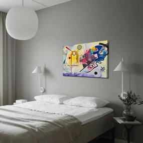 Obraz YELOW-RED-BLUE od W. KADINSKY 70x100 cm