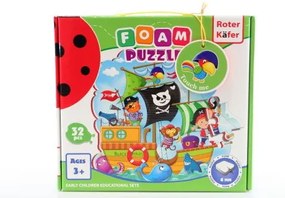 Penové puzzle 32 dielikov Piráti
