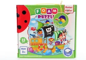 Penové puzzle 32 dielikov Piráti