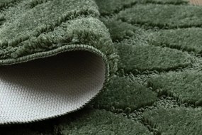 Sada kúpeľňových koberčekov SUPREME STONES kamienky, zelená