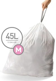 Vrecká do odpadkového koša 45 l Simplehuman zaťahovacie 20 ks SHCW0173