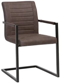 furniture-nabytek.cz - Masívna jedálenská zostava Bullwer so 4 stoličkami Picton z akáciového dreva, hnedá a čierna