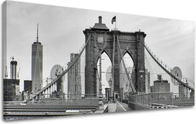 Obraz na stenu Panoráma MESTO / NEW YORK ME114E13 - 40x80 cm