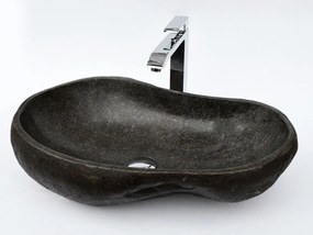Umývadlo z prírodného riečneho kameňa The Lavabo Cut - malé