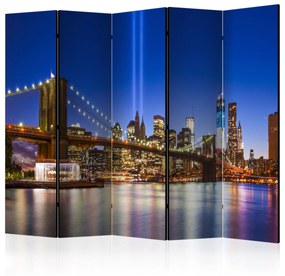 Artgeist Paraván - Blue New York II [Room Dividers]