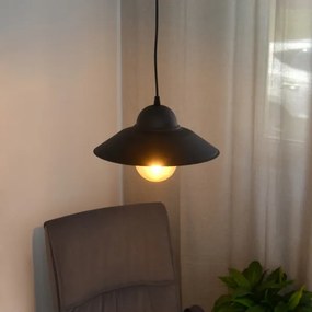 Luster na lanku SORAPIS 1xE27/15W/230V čierna