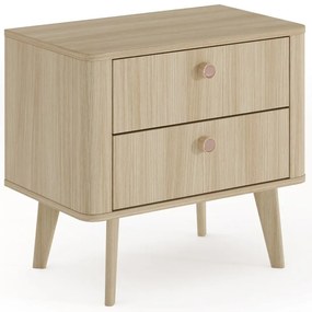 Nočný stolík Viki E 2s Dub Barista