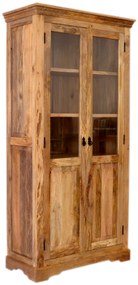 furniture-nabytek.cz - Drevená vitrína z masívu mango 100x200x45