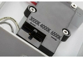 Rabalux 77116 vonkajšie nástenné LED svietidlo Zaragoza, so senzorom, 9W, IP54, biela