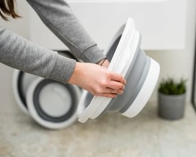 Skladacie vedro, kýbel, vedro silikónové KEMP (12 l)