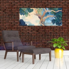 Obraz – Vesmírny strom (120x50 cm)