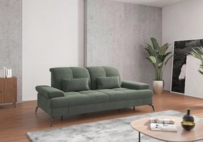 XXXLutz TROJMIESTNA POHOVKA, textil, zelená Sit & More - Sedačky - 000144011546
