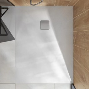 VILLEROY &amp; BOCH Planeo obdĺžniková sprchová vanička akrylátová, s technológiou RockLite, štandardný model, protišmyk (A), 1000 x 800 x 40 mm, biela alpská, UDA1080PLA2V-01