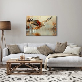 Obraz - Dravý vták (90x60 cm)