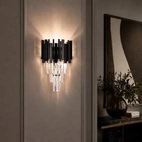 Brilagi - Nástenné svietidlo VERVE 2xE14/40W/230V čierna