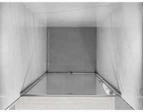 Mexen Exo, 1-krídlové dvere do otvoru 105x200 cm, 6mm číre sklo, chrómový profil, 819-105-000-01-00