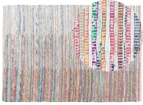 Bavlnený koberec 160 x 230 cm viacfarebný MERSIN Beliani