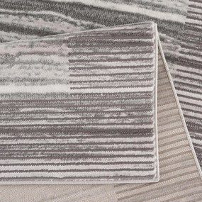 Dekorstudio Moderný koberec NOA - vzor 9301 sivý Rozmer koberca: 140x200cm