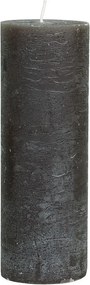 Kávová široká sviečka Macon Rustic coffee - Ø 7*20cm/ 80h