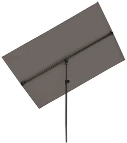 Blumfeldt Flex-Shade L, slnečník, 130 x 180 cm, polyester, UV 50, tmavosivý