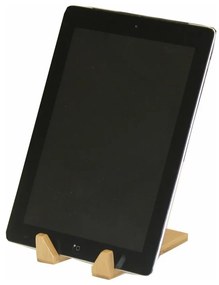 Držiak na tablet Compactor Bamboo, prírodné drevo