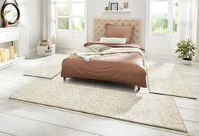 Spálňová sada kobercov Hanse Home WOLLY krémová