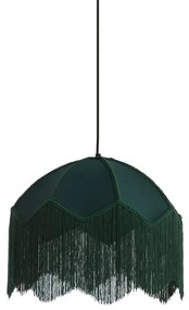 Závesné svietidlo v petrolejovej farbe s textilným tienidlom ø 40 cm Malacia – Light &amp; Living