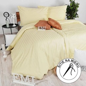 Obliečky damaškové krémové EMI: Vankúš 70x90