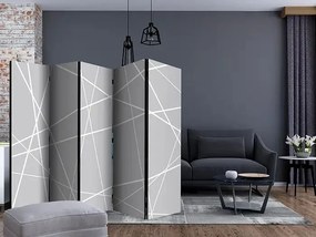 Paraván - Modern Cobweb II [Room Dividers] Veľkosť: 225x172, Verzia: Jednostranný