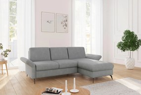 XXXLutz ROHOVÁ SEDAČKA, textil, sivá Sit & More - Sedačky - 00014401613Y
