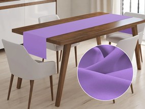 Biante Dekoračný behúň na stôl Rongo RG-038 Svetlý fialový 20x180 cm