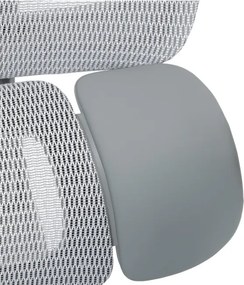 Kancelárska stolička sivá sieťovina KA-B2363 GREY