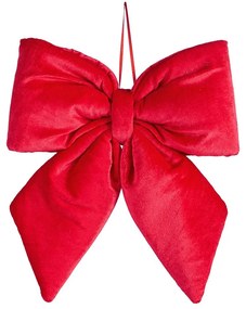PRESENT Spevnená mašľa 30 cm - červená