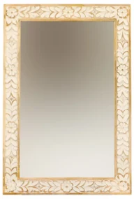 Zrkadlo Sita 60x90 indický masív mango