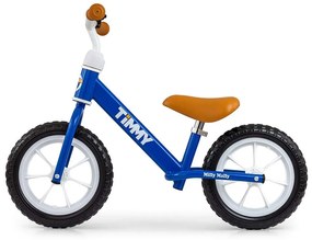 Detský balančný bicykel Milly Mally Timmy Navy