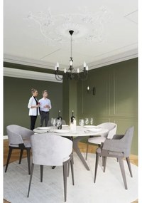 Nástenné svietidlo MINERWA 1xE14/40W/230V čierna