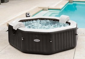 INTEX Jet &amp;amp; Bubble Spa Deluxe Octagon Vírivka, pre 4 osôby 150x71cm 28458