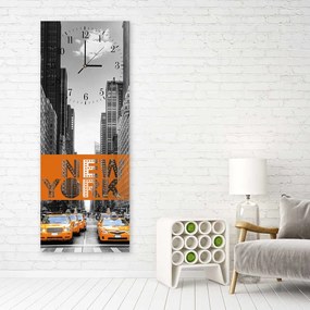 Gario Hodiny na stenu New York Rozmery: 25 x 65 cm