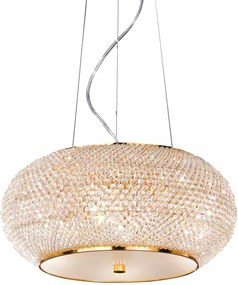 Závesné svietidlo Ideal Lux Pasha SP6 Oro zlaté E14 6x40W 450mm