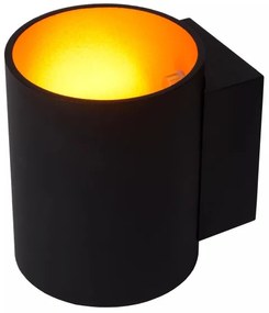 Lucide 23252/01/30 - Nástenné svietidlo XERA 1xG9/42W/230V čierna