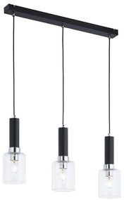 Jupiter 1869 - TU3 - Luster na lanku TULUZA 3xE27/60W/230V strieborná