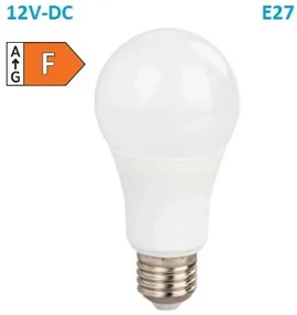 Diolamp SMD LED žiarovka matná Special Voltage A60 10W/12V-DC/E27/3000K/850Lm/230°