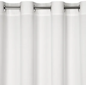 ZATEMŇOVACÍ ZÁVES NA KRÚŽKOCH MILO 140X250 CM BIELA