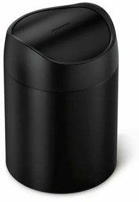 Simplehuman Odpadkový kôš na stôl MINI 1,5 l, čierna
