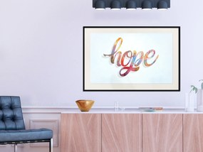 Artgeist Plagát - Hope [Poster] Veľkosť: 90x60, Verzia: Čierny rám