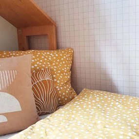 Tapeta šachový vzor béžová 280x50 cm