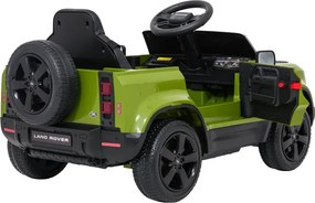 Elektrické autíčko Land Rover Defender zelené